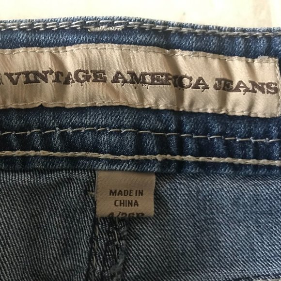 Nine West Vintage America Jeans Women Skirt - Picture 8 of 8